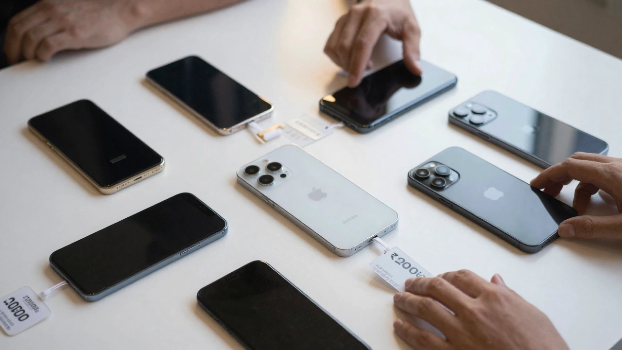 Best smartphones under 20000 in India 2026 displayed on a desk