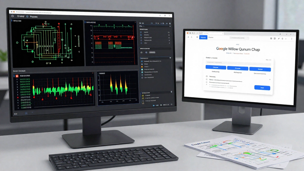 Early Access Program interface for Google Willow Quantum Chip research