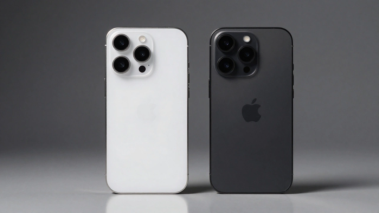 Side by side thickness comparison of iPhone 17 Air vs iPhone 17