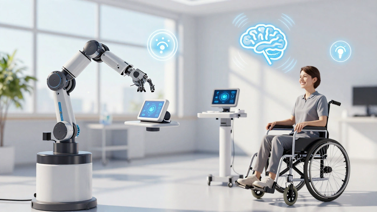 Robotic arm control using Neuralink for restored autonomy in daily tasks