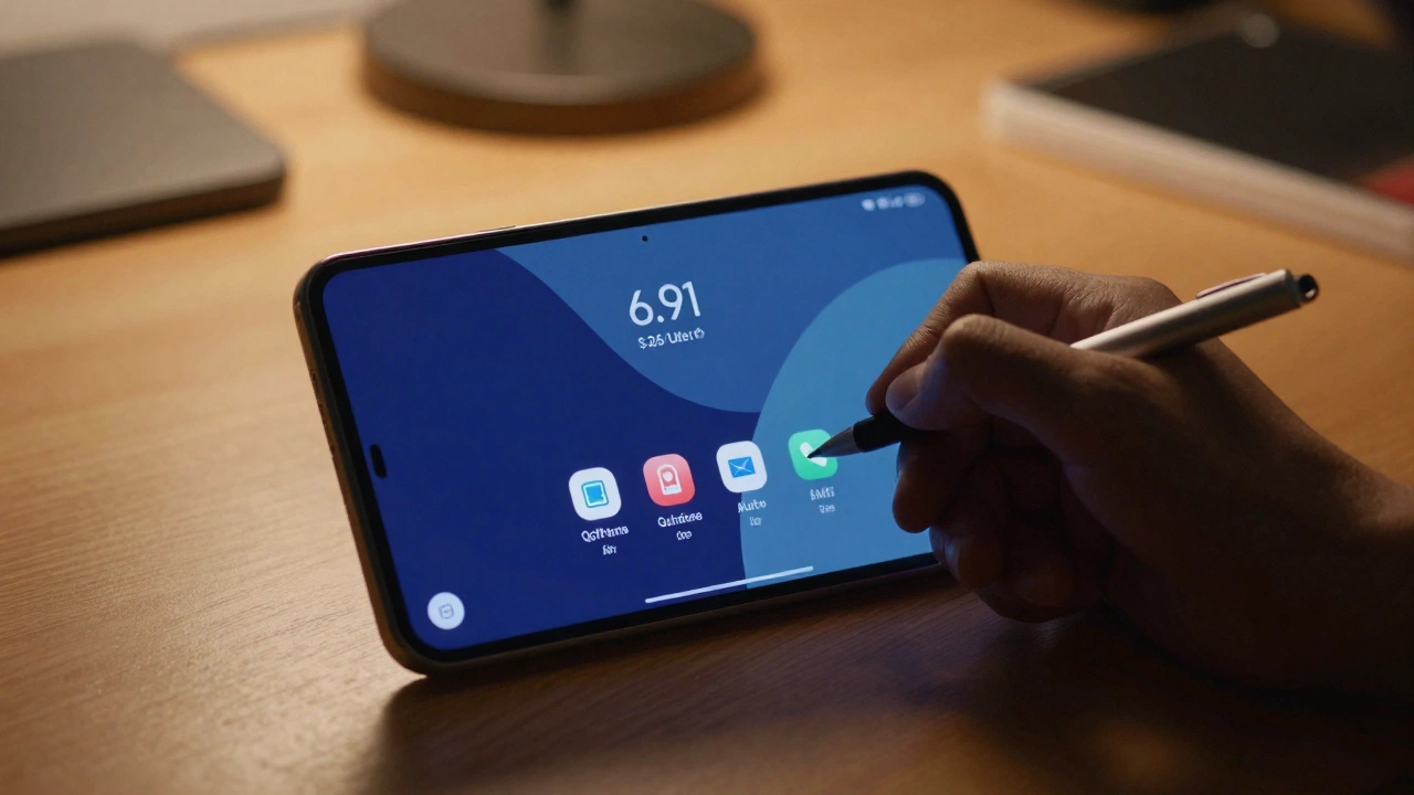 Using S Pen on Samsung Galaxy S26 Ultra high resolution display