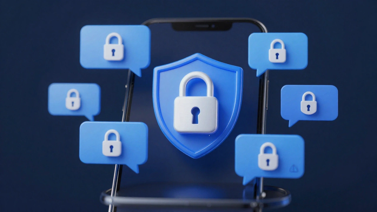 Digital security shields protecting AI chat apps from vulnerabilities