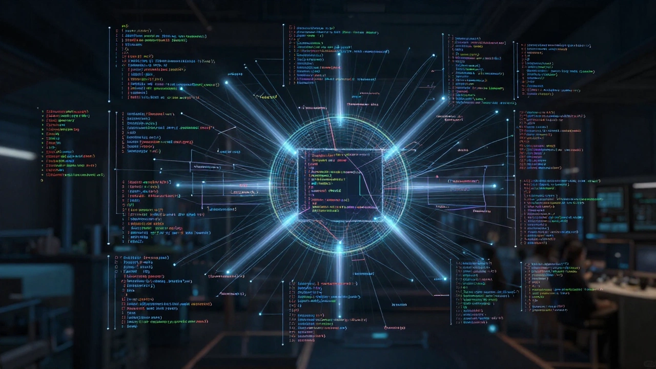 Large codebase context window visualization