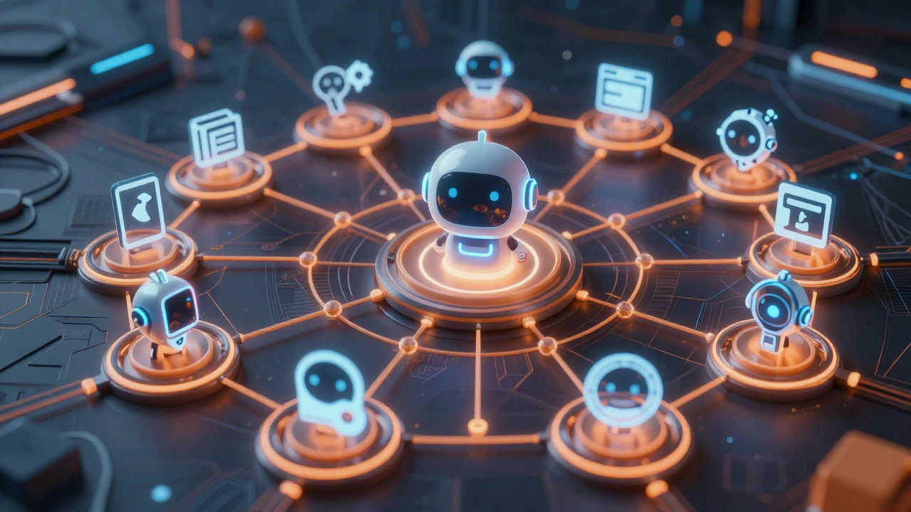 agentic ai tasks and autonomous workflows graphic